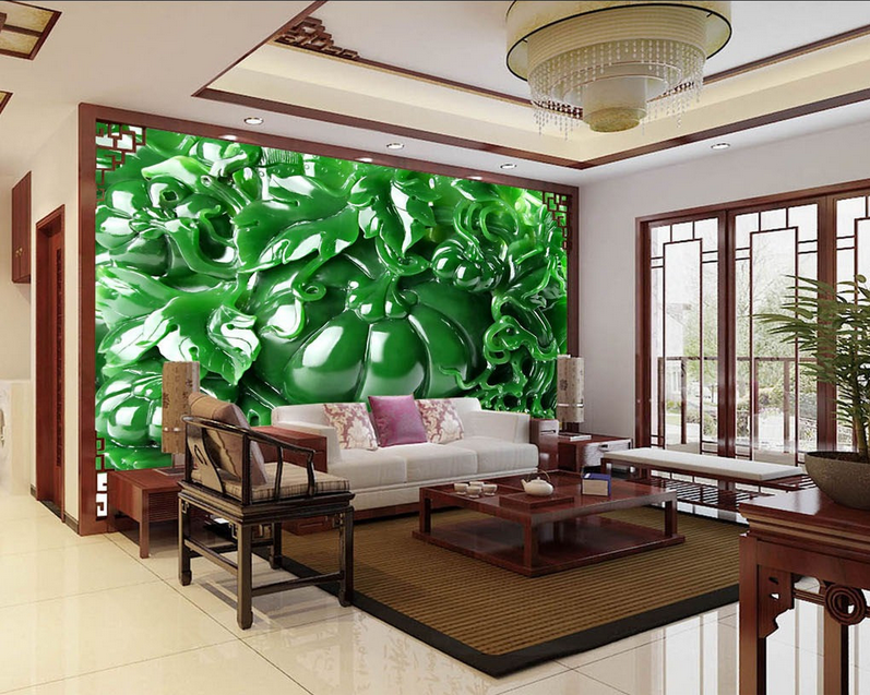 Jade Carving Pumpkin Wallpaper AJ Wallpaper