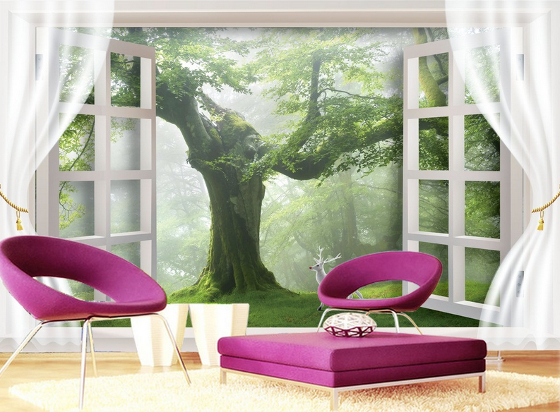 White White Elk Wallpaper AJ Wallpaper