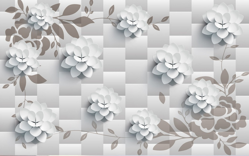 Blossoms Patterns Wallpaper AJ Wallpaper