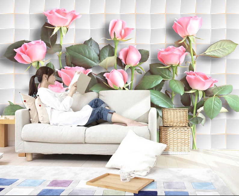 Fresh And Pure Roses Wallpaper AJ Wallpaper