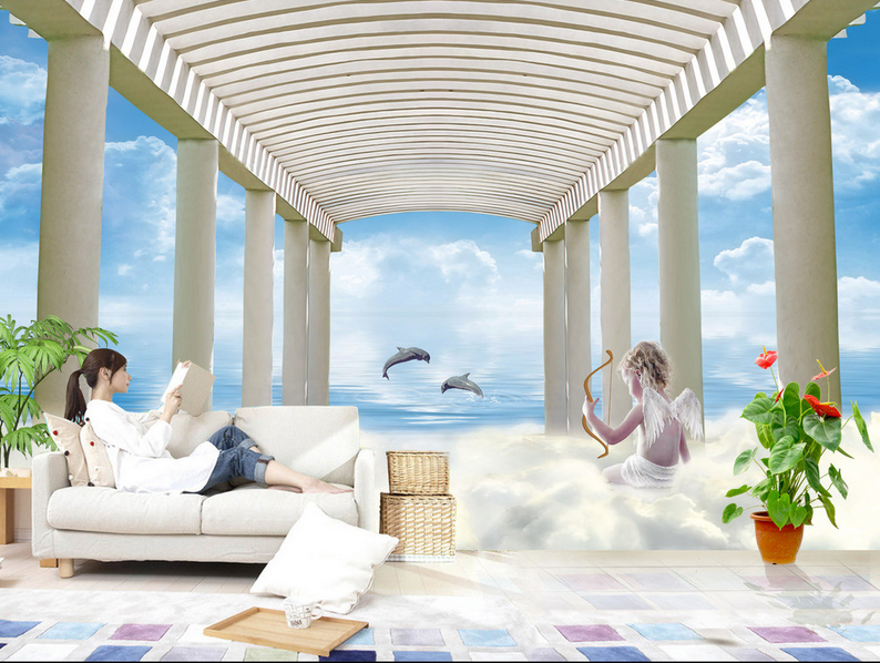 Corridor Angel Wallpaper AJ Wallpaper