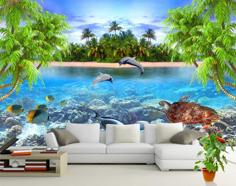 Island Scenery Wallpaper AJ Wallpaper