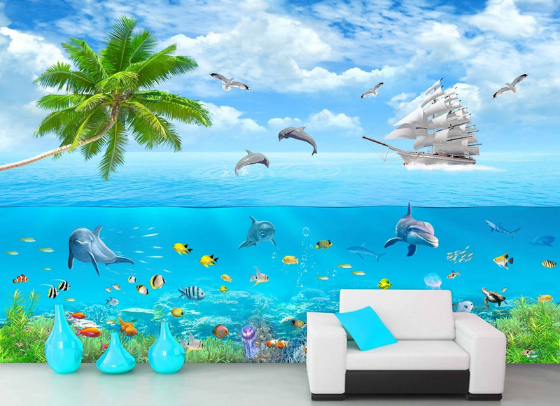 Sea And Seabed Wallpaper AJ Wallpaper