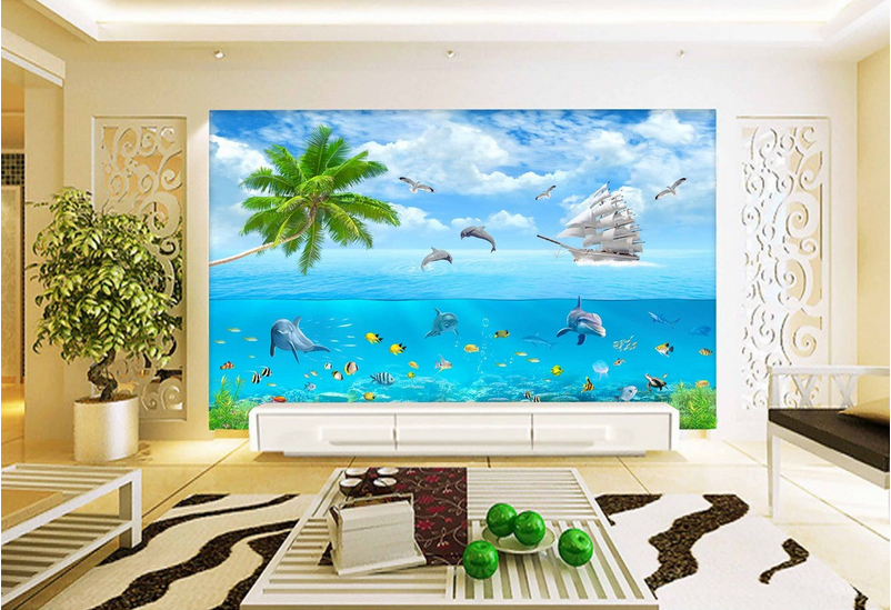 Sea And Seabed Wallpaper AJ Wallpaper