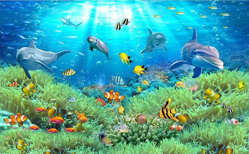 Rich Seabed Wallpaper AJ Wallpaper