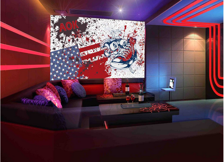 3D Star Painting 201 Wallpaper AJ Wallpaper