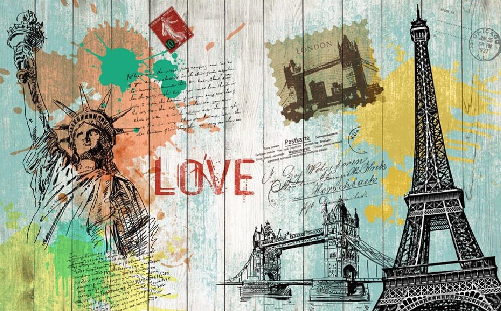 Postcard Wallpaper AJ Wallpaper 2