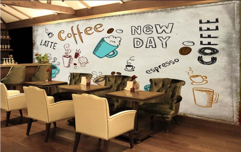 3D Beer Coffee 078 Wallpaper AJ Wallpaper