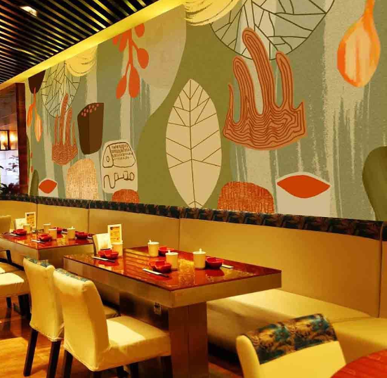 3D Leaf Painting 137 Wallpaper AJ Wallpaper