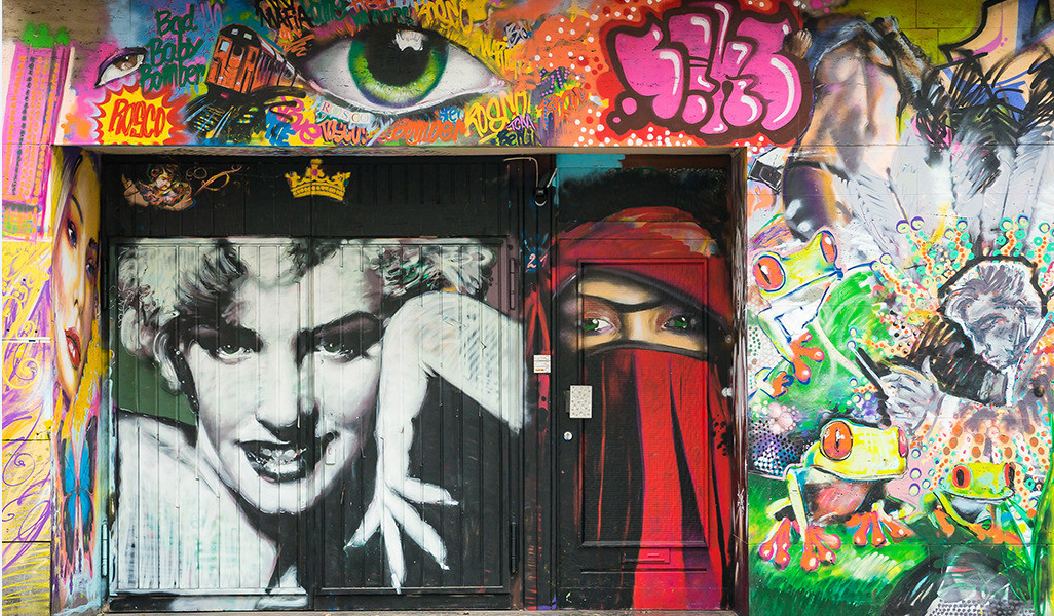 Rich And Colorful Graffiti Wallpaper AJ Wallpaper