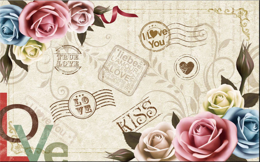 Beautiful Postcard Wallpaper AJ Wallpaper 2