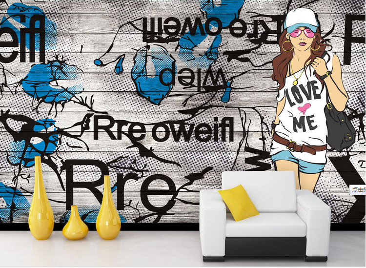 Modern Fashion Girl Wallpaper AJ Wallpaper