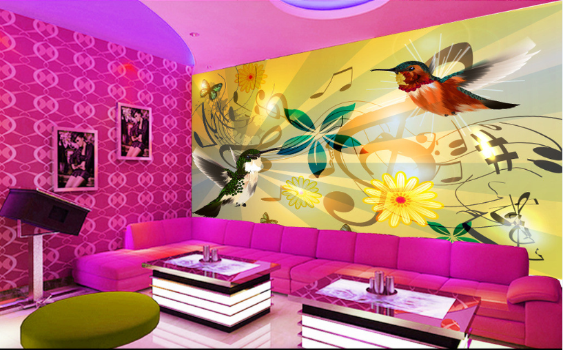 Colorful Birds Wallpaper AJ Wallpaper