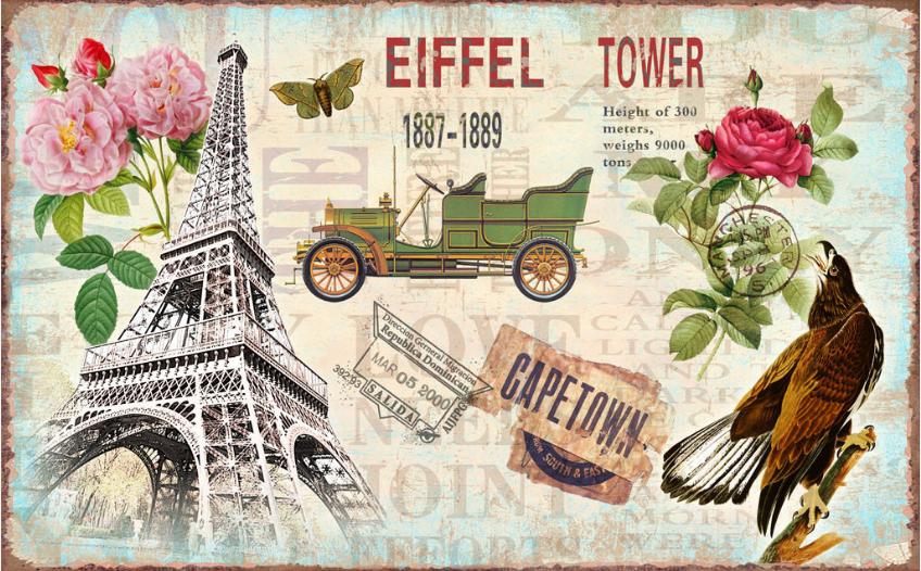 Grand Eiffel Tower Wallpaper AJ Wallpaper