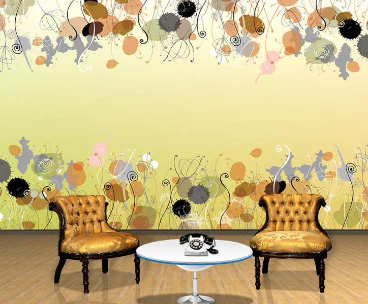 3D Colorful Ink Painting 135 Wallpaper AJ Wallpaper