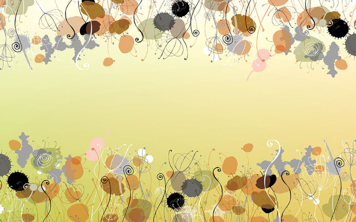 Graffiti Flowering Shrubs Wallpaper AJ Wallpaper 2