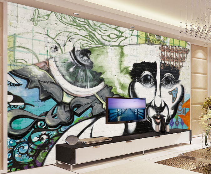 Head Graffiti Wallpaper AJ Wallpaper