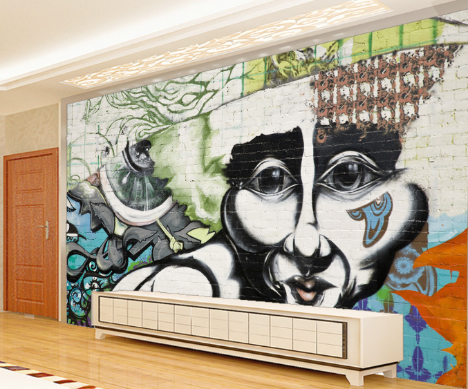 3D Doodle People Painting 005 Wallpaper AJ Wallpaper