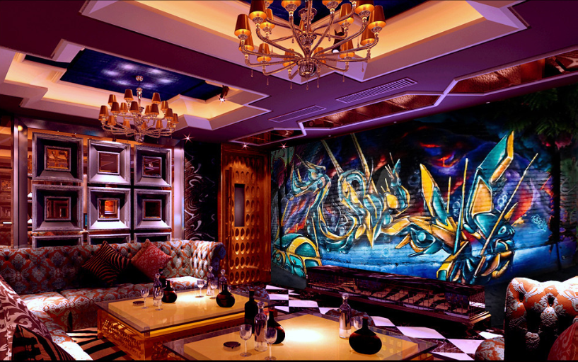 Graffiti Robot Wallpaper AJ Wallpaper 2