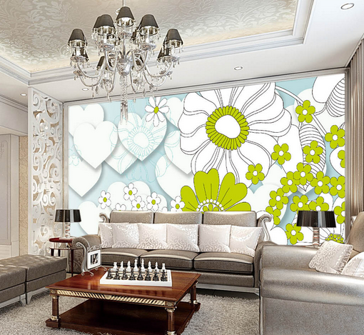 3D Lovely Chrysanthemum 556 Wallpaper AJ Wallpaper