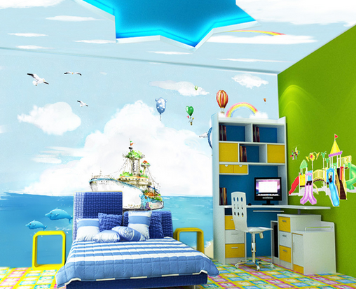 3D Ship Tower 535 Wallpaper AJ Wallpaper