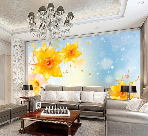 3D Exotic Flowers 512 Wallpaper AJ Wallpaper