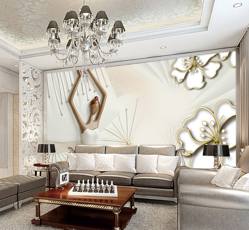 3D Dancing Flower 490 Wallpaper AJ Wallpaper