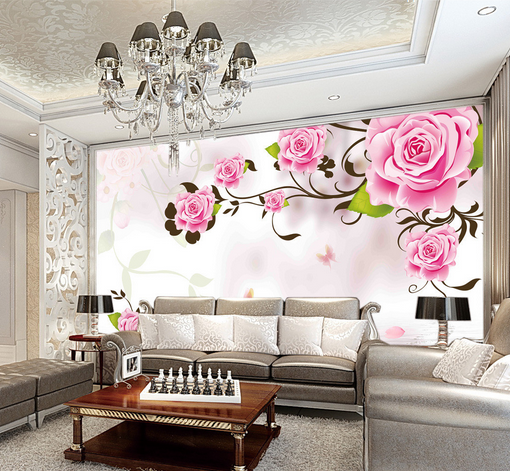 3D Blooming Flower 477 Wallpaper AJ Wallpaper