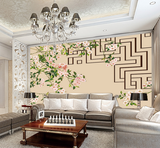 3D Small Flowers 466 Wallpaper AJ Wallpaper