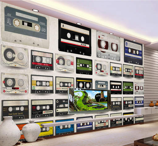3D Magnetic Tape 436 Wallpaper AJ Wallpaper