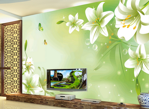 3D Fragrant Butterfly 431 Wallpaper AJ Wallpaper