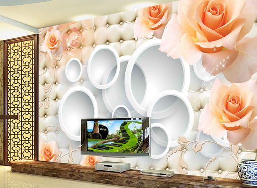 3D Fragrant Flower 418 Wallpaper AJ Wallpaper