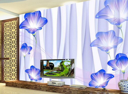 3D Gorgeous Flowers 406 Wallpaper AJ Wallpaper