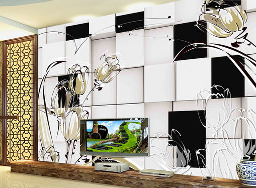 3D Flower Painting 391 Wallpaper AJ Wallpaper