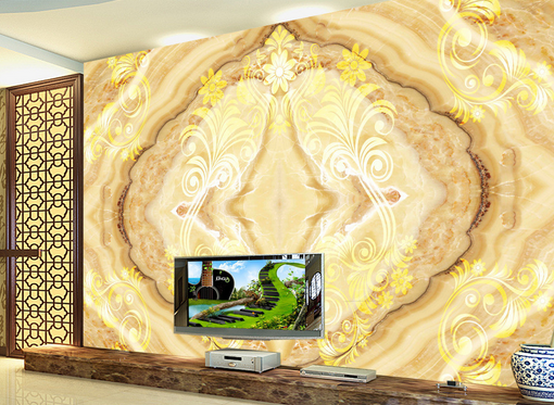 3D Flower Edge 375 Wallpaper AJ Wallpaper