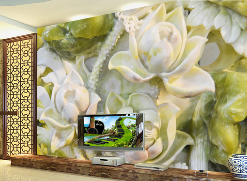 3D Delicate Flowers 365 Wallpaper AJ Wallpaper