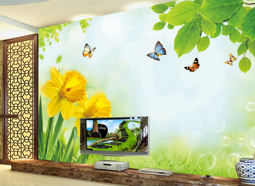 3D Blooming Butterfly 342 Wallpaper AJ Wallpaper