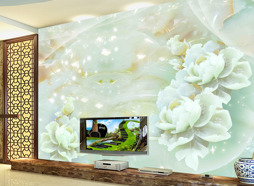 3D Shining Flower 324 Wallpaper AJ Wallpaper