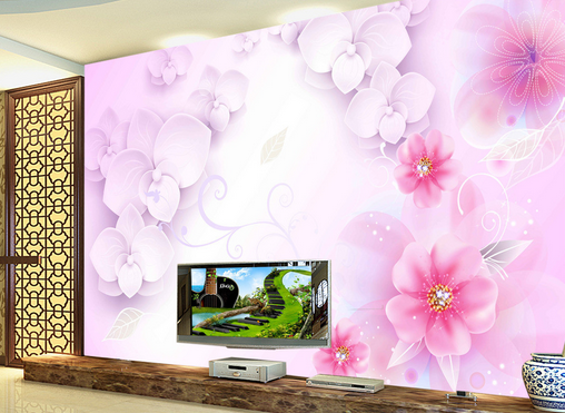 3D Dream Flowers 310 Wallpaper AJ Wallpaper