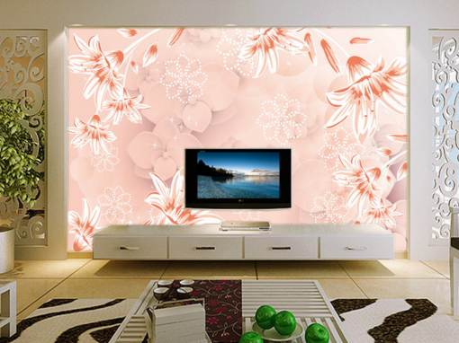 3D Little Flower 306 Wallpaper AJ Wallpaper