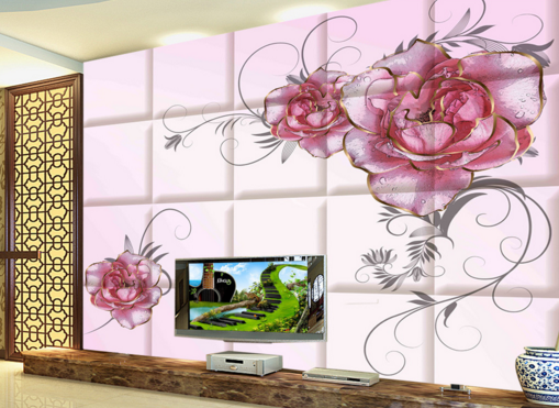 3D Flower Bloom 298 Wallpaper AJ Wallpaper