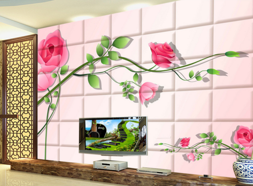 3D Transparent Safflower 296 Wallpaper AJ Wallpaper