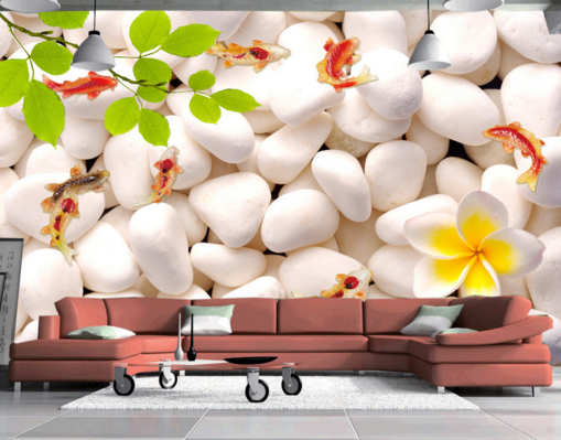 3D Stone Fish 250 Wallpaper AJ Wallpaper