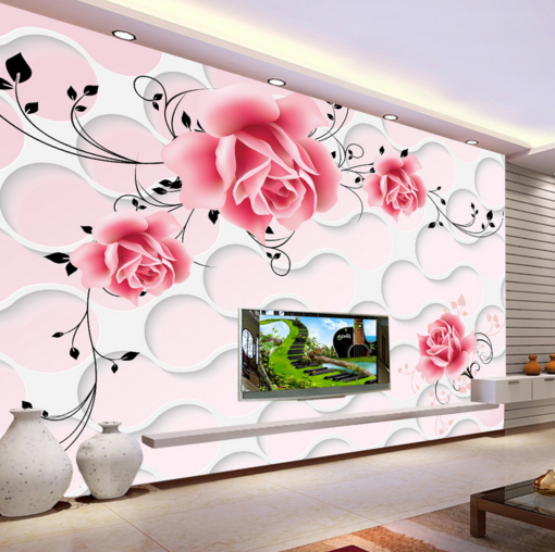 3D Cute Rose 242 Wallpaper AJ Wallpaper