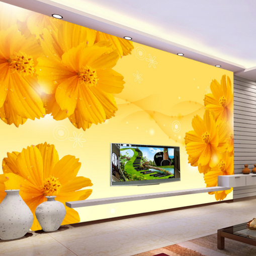 3D Daisy Stars 235 Wallpaper AJ Wallpaper