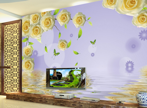 3D Rose River 231 Wallpaper AJ Wallpaper