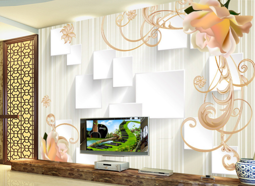 3D Four Corners 206 Wallpaper AJ Wallpaper