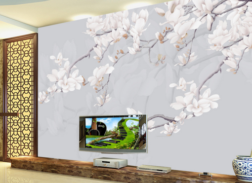 3D Flower Prosperous 203 Wallpaper AJ Wallpaper