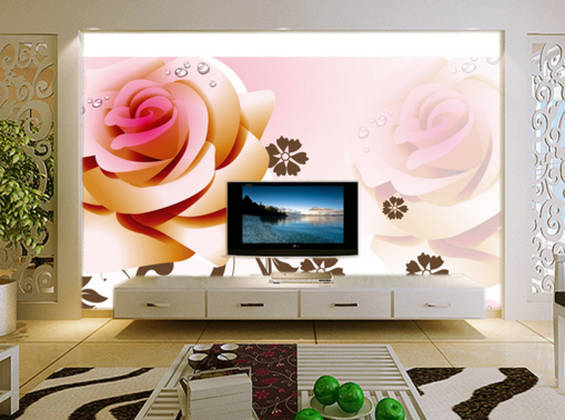 3D Shadow Rose 168 Wallpaper AJ Wallpaper