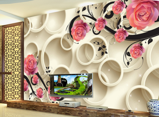 3D Beautiful Safflower 142 Wallpaper AJ Wallpaper